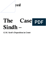 The Case of Sindh