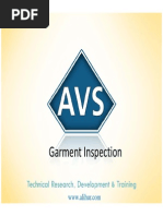 Download Garment Inspection and stages - AVS by GarmentLearner SN236955193 doc pdf