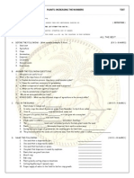 Chapter 1. Plants: Increasing The Numbers Test