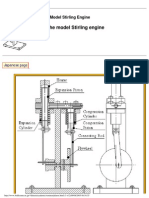 Plans of The Model Stirling Engine