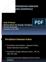 Sosialisasi Perubahan Kawasan Hutan Provinsi GTO - Budi Prihanto