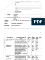 Description of Class Teaching Unit Type of Lesson