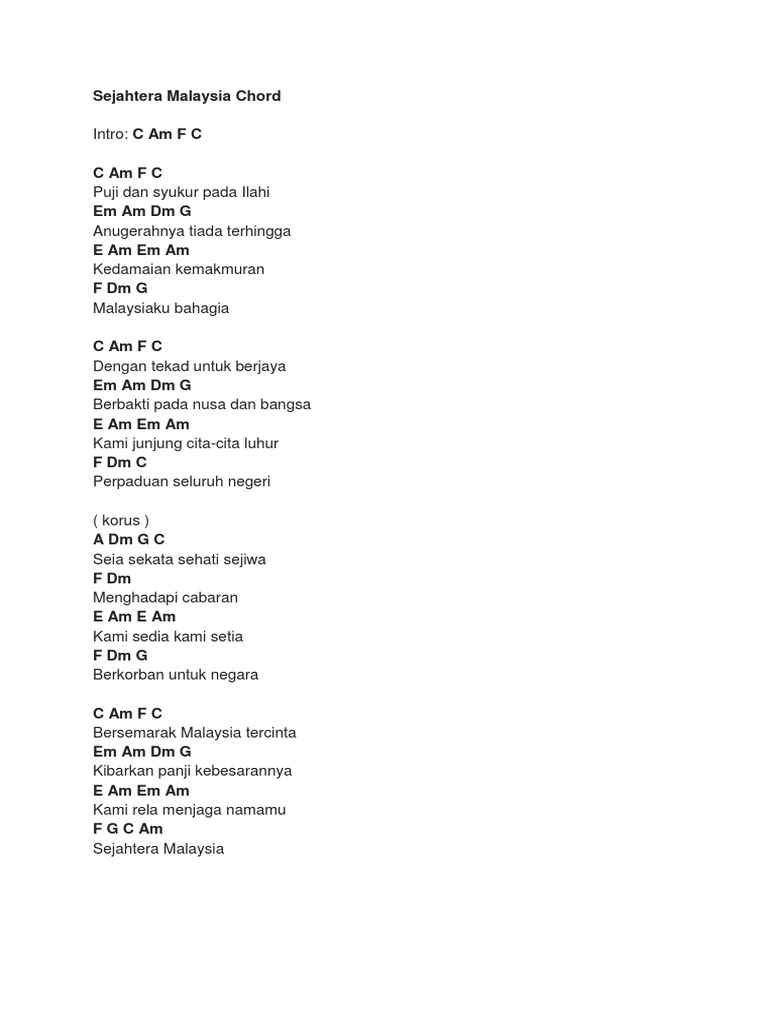 Sejahtera Malaysia Pdf