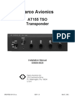 Narco Avionics: AT155 TSO Transponder