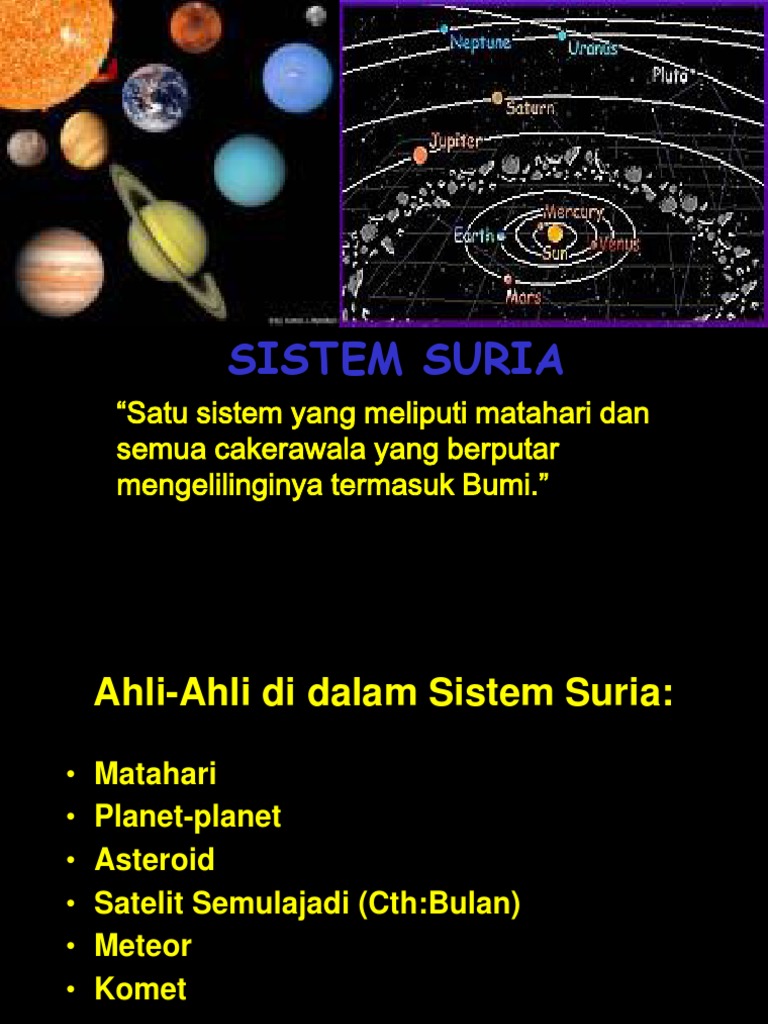 Sistem Suria Tahun 4