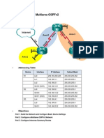 6.2.3.8 Lab - Configuring Multiarea OSPFv2