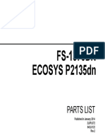 FS-1370DN ECOSYS P2135dn: Parts List