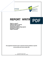 5 Report Writing