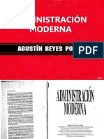 Agustin Reyes Ponce - Administracion Moderna