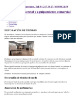 Decoración de Tiendas PDF