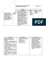 PROGRAMACION UNIDADES MATEMATICAS