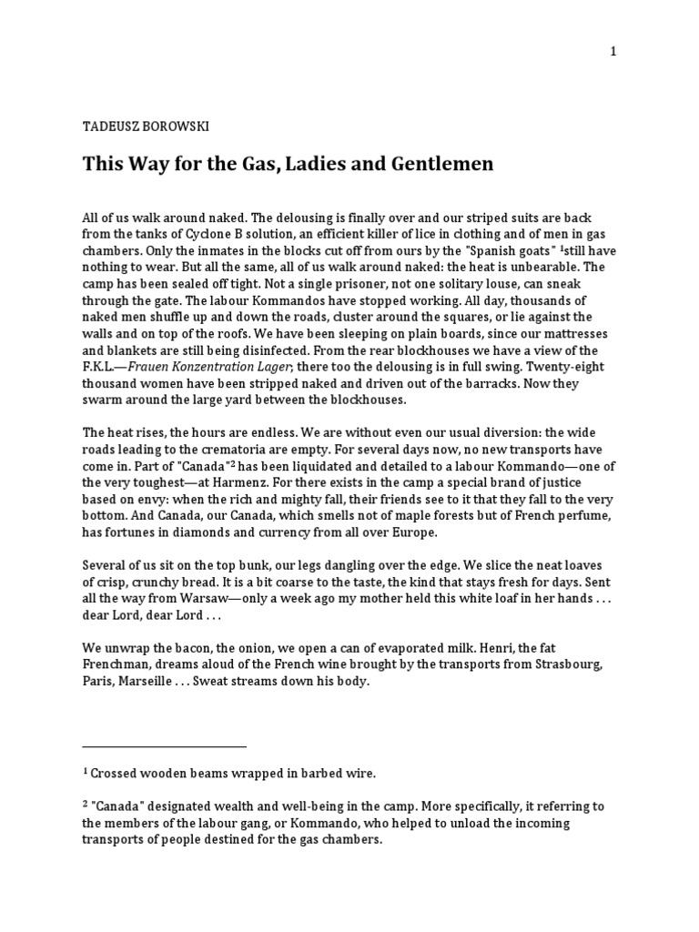 Life in a Concentration Camp | PDF | Nature