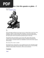 O Diabo Não é Tão Feio Quanto Se Pinta