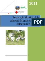 Estrategia Municipal de Adaptación Ante El Cambio Climático en Somoto, Madriz, Nicaragua