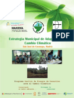 Estrategia Municipal de Adaptación al Cambio Climatico: San José de Cusmapa, Madriz, Nicaragua