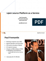 Open Source Platform As A Service: Paul Fremantle CTO and Co-Founder