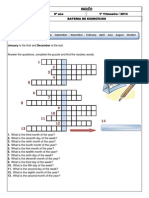 12 Months of the Year Math and Word Puzzles