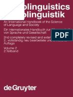 Sociolinguistics An International Handbook of The Science of Language and Society de Gruyter PDF