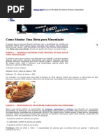 Como Montar Uma Dieta Para Musculação _ Definição Total