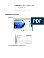 Design Laporan Dengan I Net Crystal Clear