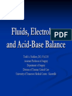 FluidsElectrolytesandAcid BaseBalance