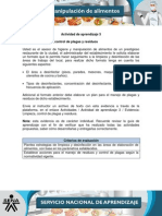 Evidencia AA3-Limpieza, Control de Plagas y Residuos