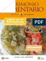 Patrimonio Alimentario Nro. 1, Ecuador.