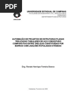 7-Automação de Projetos de Estruturas Planas Treliçadas Tubulares de Aço