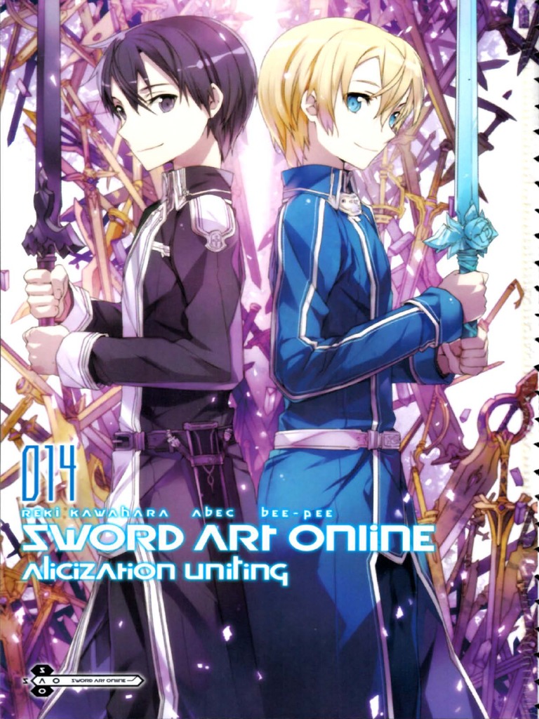 Sword Art Online 14 Alicization Uniting English Pdf Swordsmanship Sword
