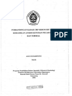 Perbandingan CRP Pada KPD Dan Normal