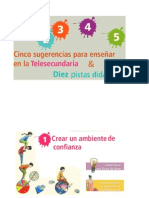 Pistas y Sugerencias Didácticas