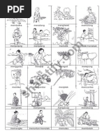 (Jawapan) Kata Kerja Bergambar