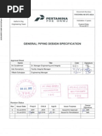 PHEONWJ-M-SPE-0024 1 General Piping Specification