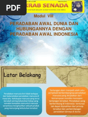 Peradaban Awal Dunia Pdf
