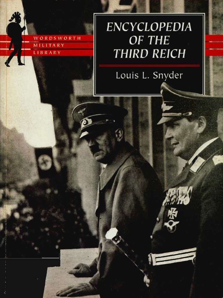 Encyclopedia of The Third Reich | PDF | Nazi Germany | Nazi Party