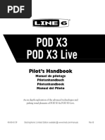 Download Pod x3 User Manual Rev b English by pyreal SN2370206 doc pdf