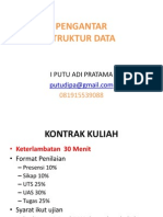 Pengantar Struktur Data