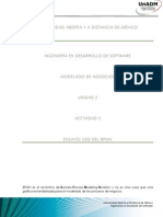 BPMN Uso estandar notación modelado procesos negocio