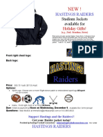 HFC Stadium Jacket Flyer