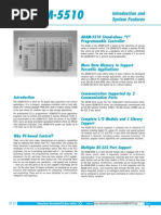 ADAM-5510: Introduction and System Features