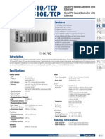 Advantech ADAM-5510/TCP and ADAM-5510E/TCP Ethernet-enabled 4-slot and 8-slot PC-based Controllers