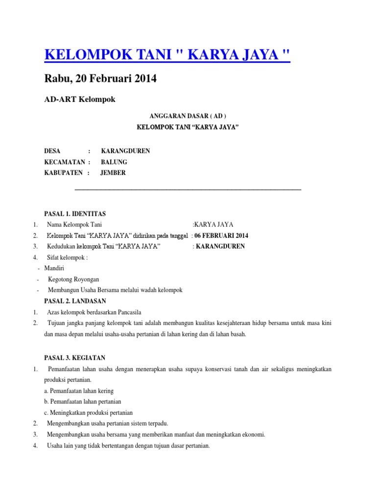 √ 7 Contoh Undangan Kelompok Tani - ONPOS