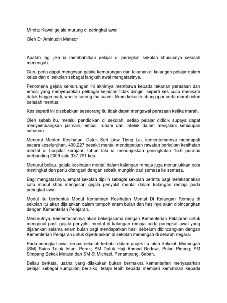 Artikel Tekanan Stres Pdf