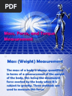 Mass, Force, and Torque Measurement