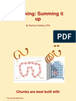 Chunking - Summing It Up Powerpoint