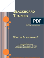 Blackboard Training