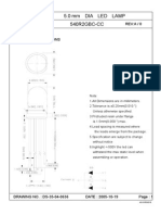 Full-Color LED Lamp Specification Sheet