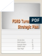 FORD Turnaround Strategic Plan