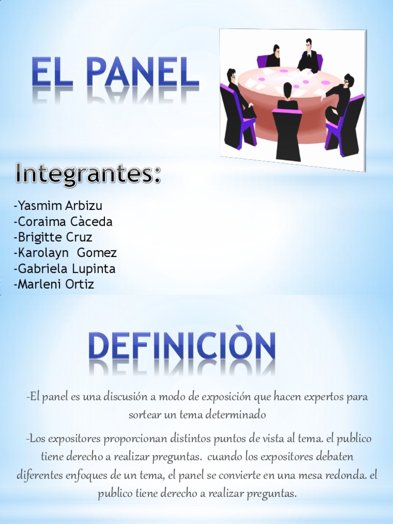 Definición y Estructura de un Panel | PDF | Arte