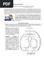 Lab 01- Scientific Method and Statistics (New Version)